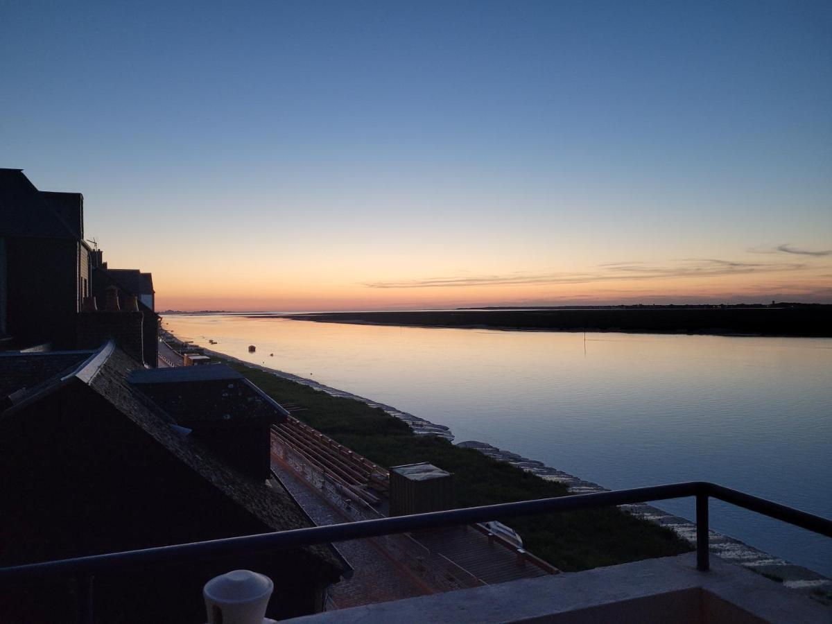 Ferienwohnung Vue Et Terrasse Panoramique Sur La Baie De Somme Saint-Valéry-sur-Somme Exterior foto