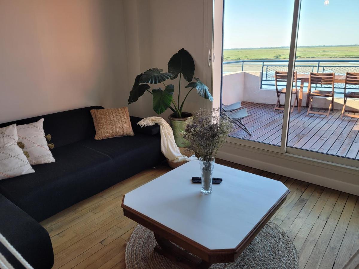 Ferienwohnung Vue Et Terrasse Panoramique Sur La Baie De Somme Saint-Valéry-sur-Somme Exterior foto