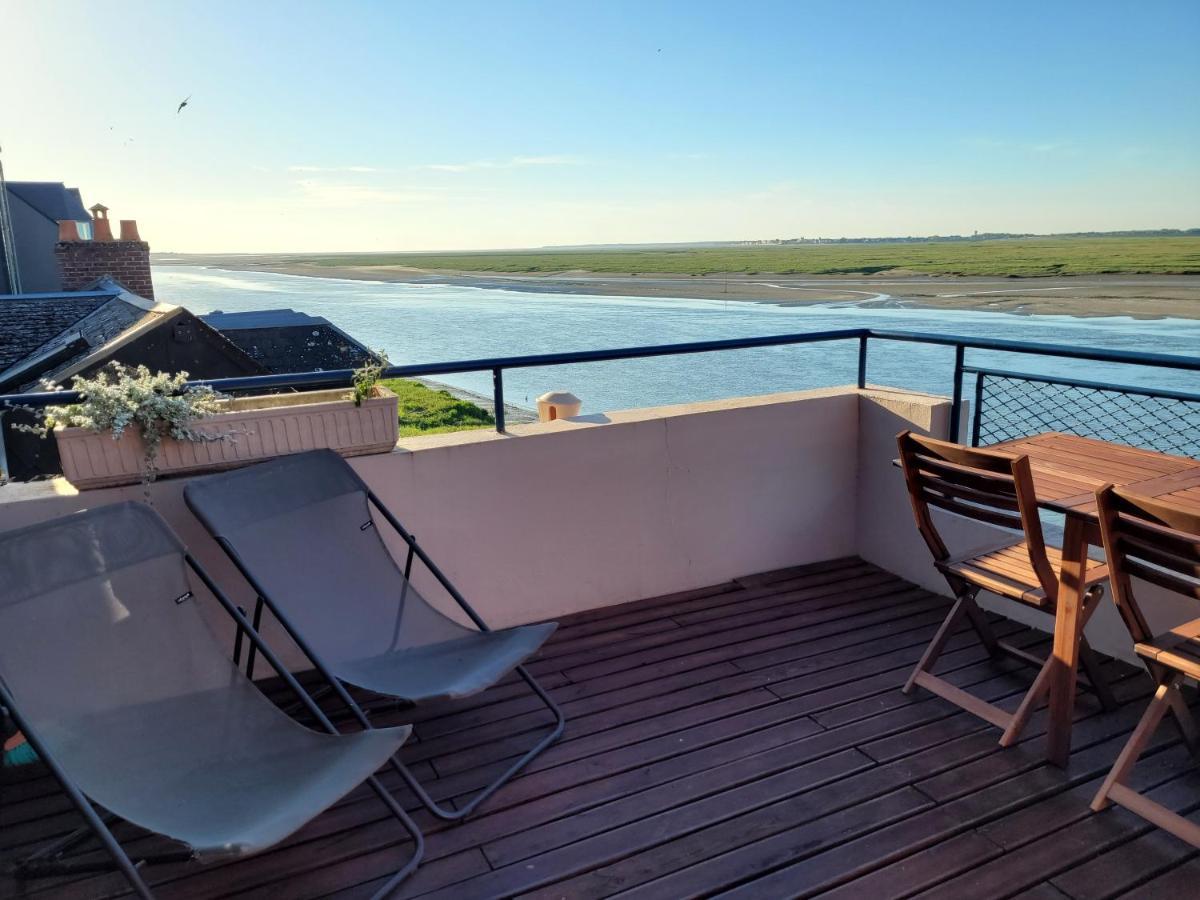 Ferienwohnung Vue Et Terrasse Panoramique Sur La Baie De Somme Saint-Valéry-sur-Somme Exterior foto
