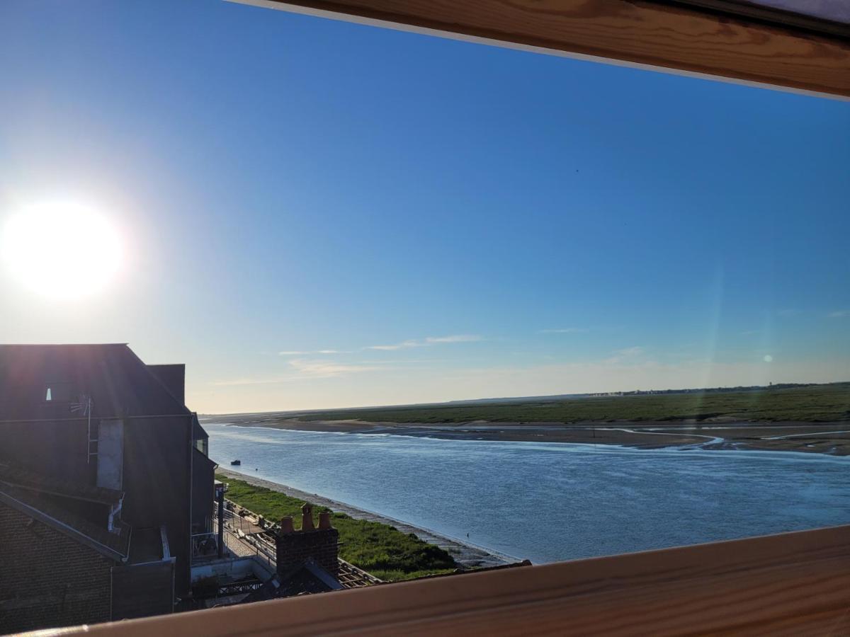 Ferienwohnung Vue Et Terrasse Panoramique Sur La Baie De Somme Saint-Valéry-sur-Somme Exterior foto